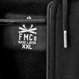 Men's XXL First MFG black hoodie- NWT